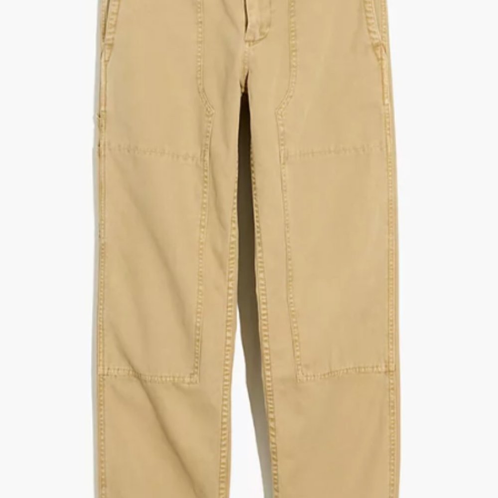 Madewell Relaxed Straight Lightweight Workwear Pants Men Size 29 Drill Khaki